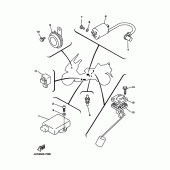 Схема вузла: Електроустаткування 2 Yamaha YP250 Majesty DX