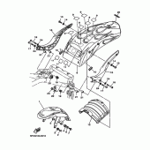 Схема узла: Крыло Yamaha XV1700 Road Star Warrior