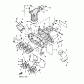 Схема вузла: Впускна система Yamaha XJR400