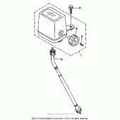 Схема узла: Панель приборов Yamaha WR200R