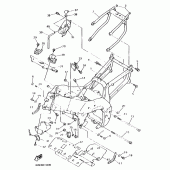 Схема узла: Рама Yamaha YZF750 YZF750