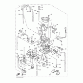 Схема вузла: Карбюратор Yamaha WR250 WR250F