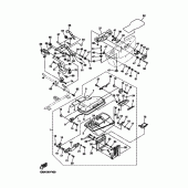 Схема узла: Saddlebag 1 Yamaha XVZ1300 Royal Star Tour Deluxe