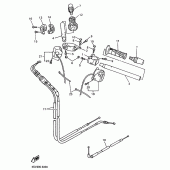Схема узла: Руль и Тросики Yamaha YZF1000R Thunderace