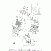 Схема вузла: Впускна система 2 Yamaha FJ09 FJ-09