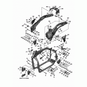 Схема узла: Рама Yamaha XV1900 Star Venture