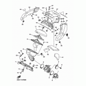 Схема вузла: Впускна система Yamaha WR450F