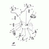 Схема узла: Электрооборудование 1 Yamaha BT1100 Bulldog