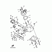 Схема узла: Головка цилиндра Yamaha YZ125