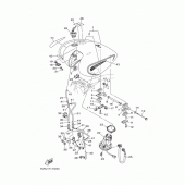 Схема узла: Топливный бак Yamaha XV1700 Road Star Midnight