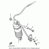 Схема узла: Rear shocks Yamaha XVZ1300 Venture Royale
