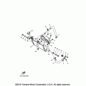 Схема вузла: Радіатор та Патрубок системи охолодження Yamaha YZF-R3