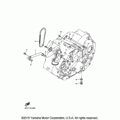 Схема вузла: Масляний насос Yamaha XVS950 Bolt R-Spec