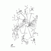 Схема узла: Электрооборудование 1 Yamaha FZ6 FZ6-S2 (Naked)