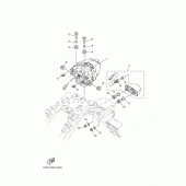 Схема вузла: Задній ліхтар (Стоп-сигнал) Yamaha MT07/MTT690 MT-07