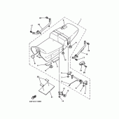 Схема узла: Сиденье Yamaha SRX250