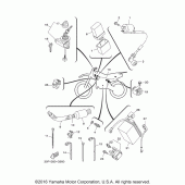 Схема вузла: Електроустаткування 1 Yamaha TTR125 TT-R125