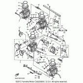 Схема вузла: Карбюратор Yamaha YZF600R Thundercat