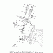 Схема вузла: Рульовий механізм Yamaha FJ09 FJ-09