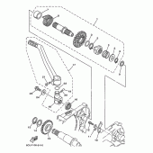 Схема узла: Привод стартера Yamaha YZ250 YZ250