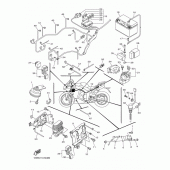 Схема вузла: Електроустаткування 2 Yamaha YZF-R1 R1