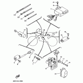 Схема вузла: Електроустаткування 1 Yamaha WR200R
