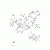Схема вузла: Рама Yamaha YP250 X-MAX