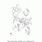 Схема узла: Система индукции воздуха Yamaha YZF600R Thundercat