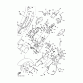 Схема узла: Крыло Yamaha YZF-R1 R1