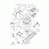 Схема узла: Сиденье Yamaha XTZ1200 Super Tenere