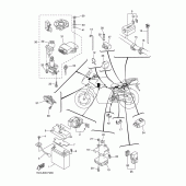 Схема узла: Электрооборудование 2 Yamaha FZ6 FZ6 FAZER