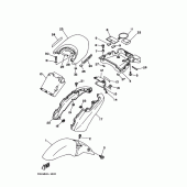 Схема узла: Крыло Yamaha FZX250 ZEAL