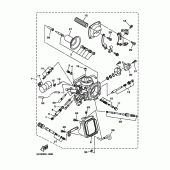 Схема узла: Карбюратор Yamaha XVS125 Drag Star