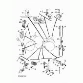 Схема вузла: Електроустаткування 2 Yamaha MT125 MT-125 (ABS)