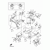 Схема вузла: Облицювальні елементи Yamaha YZF-R1 R1M
