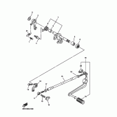 Схема вузла: Вал перемикання Yamaha YZF-R1 R1S