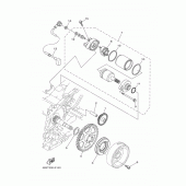 Схема узла: Привод стартера Yamaha XP500 T-MAX