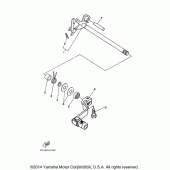Схема вузла: Вал перемикання Yamaha TTR230 TT-R230