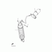 Схема вузла: Підвіска Yamaha YZF1000R Thunderace