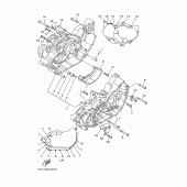 Схема вузла: Картер двигуна Yamaha MT01 MT-01