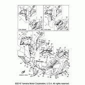 Схема вузла: Облицювальні елементи 1 Yamaha YZF-R3