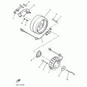Схема вузла: Генератор Yamaha VMX12 V-MAX