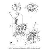 Схема узла: Картер двигателя Yamaha XVS1300 V-Star Deluxe