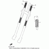 Схема узла: Chassis (Alternate) Yamaha WR250 WR250Z