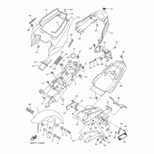 Схема вузла: Крило Yamaha FZ8 FZ8 (Naked)