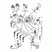 Схема вузла: Електроустаткування 1 Yamaha YZF-R6/ YZF600 R6S