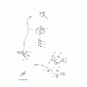 Схема вузла: Електроустаткування 3 Yamaha MT125 MT-125 (ABS)