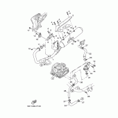 Схема узла: Выхлопная система Yamaha YBR250