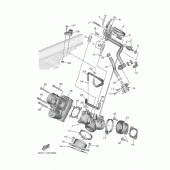 Схема вузла: Впускна система Yamaha XV1900 Star Venture