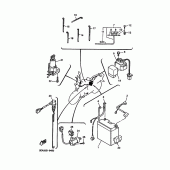 Схема вузла: Електроустаткування 2 Yamaha XJR1300